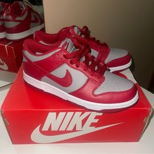 SOLD Nike Dunk Low UNLV 2021 Red/Grey GS Size 6.5